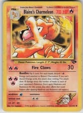 Pokemon TCG Blaine's Charmeleon Uncommon Gym Challenge 031/132
