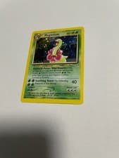 Meganium CLEAN 11/111 Neo Genesis Holo Pokemon Card Unlimited WOTC 2000 Vintage