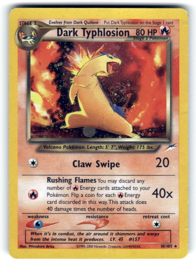 Neo Destiny #010/105 Dark Typhlosion