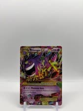 M Gengar EX (121 Secret Rare) 121/119 XY - Phantom Forces Holo Light Play