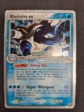 Pokemon TCG Blastoise ex 104/112 FireRed LeafGreen Foil MP