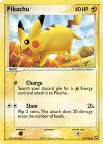 Pikachu (#57/108) Power Keepers HP Pokemon