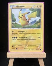 Pikachu 115/114 Black and White Secret Rare, Holo Pokémon TCG LP