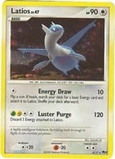 Moderately Played Latios - 4/17 - Rare - Cosmos Holo Pokemon POP Series 7