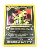 2001 POKEMON TCG NEO DISCOVERY 31/75 TYRANITAR UNLIMITED RARE MINT/NM