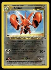 Scizor 29/75 Rare Neo Discovery Pokemon Unlimited MP
