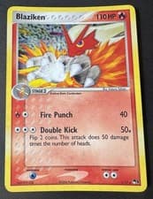 Blaziken 1/17 POP Series 1 Rare Holo Pokemon Card HP