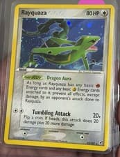 Pokemon 2005 Rayquaza EX Deoxys Holo Jetstream Theme Deck W/ Hand Swirl