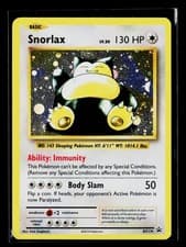 Pokemon TCG Snorlax XY179 XY Black Star Promo Holo