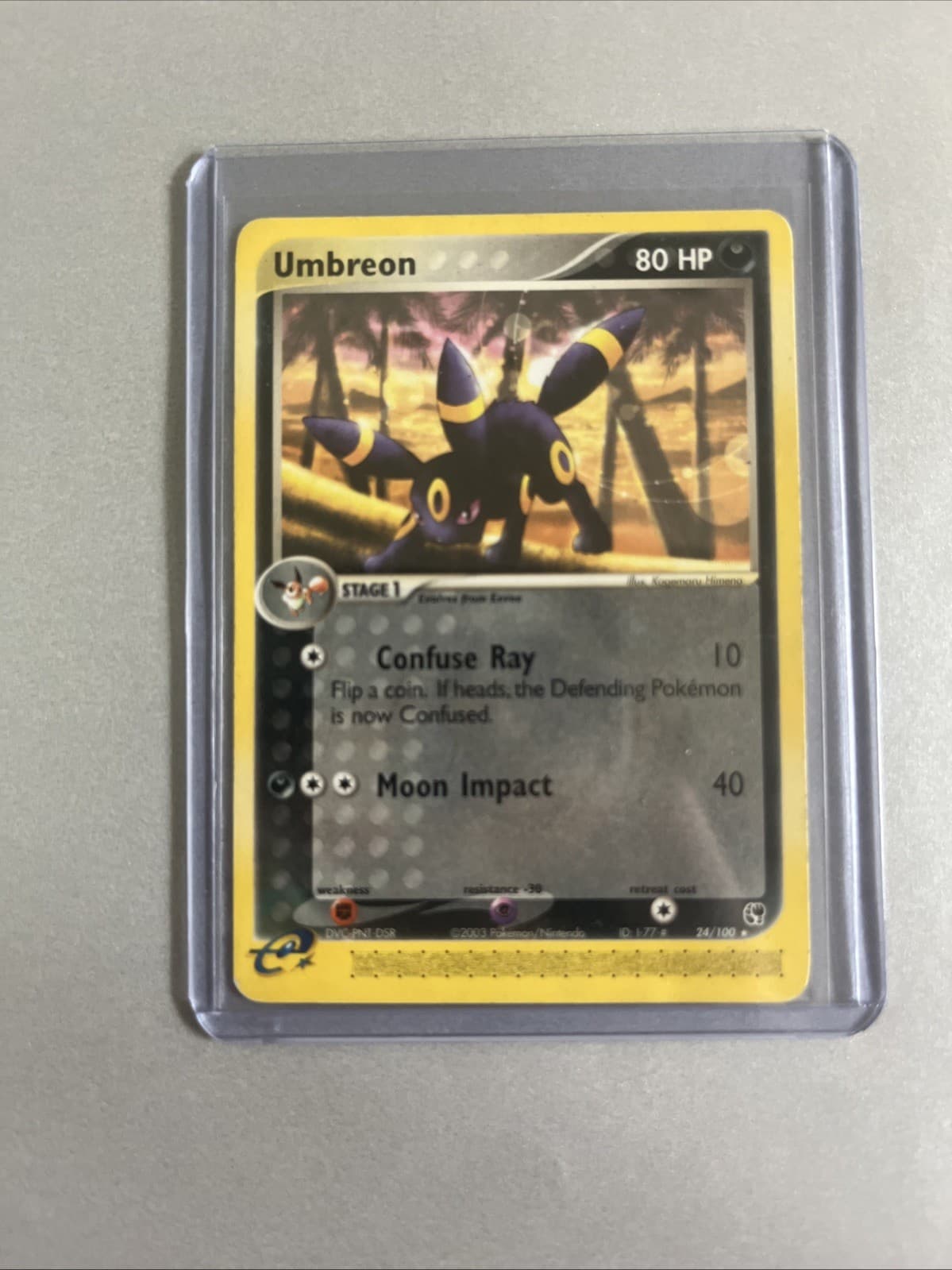 Umbreon 24/100 Sandstorm Regular