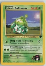 Erika's Bulbasaur 39/132 Uncommon Gym Challenge Pokemon Unlimited Lightly Played