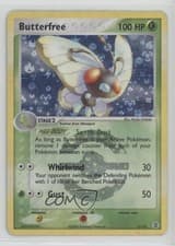 Butterfree Reverse Foil Pokémon EX FireRed & LeafGreen #2 2004