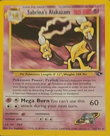 Gym Challenge Sabrina's Alakazam