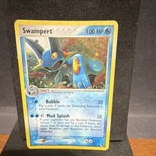 Pokemon TCG Swampert 9/95 EX Team Magma vs Team Aqua Holo Rare English