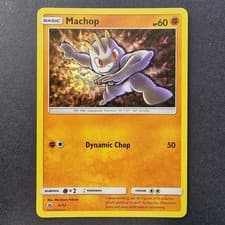 Machop 6/12 McDonald’s 2018 Glitter Foil Holo Pokemon TCG English Card