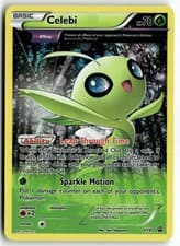 Celebi XY93 Holo Promo XY Promo Pokemon Lightly Played