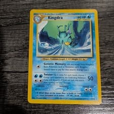 Pokemon TCG Kingdra Neo Revelation 19/64 Rare Vintage 2001 NM/LP