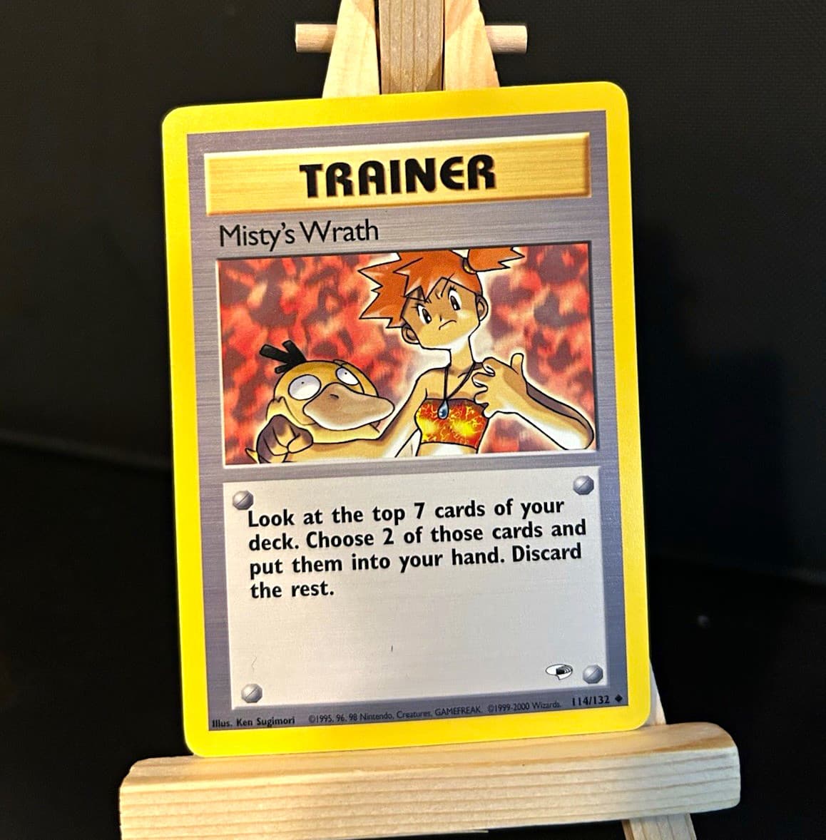 Pokemon TCG Misty's Wrath 114/132 Gym Heroes Regular Unlimited Eng 2000 UC