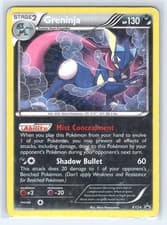 Pokemon TCG Greninja XY24 XY Black Star Promo Holo MP