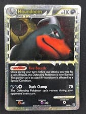 Houndoom Prime HGSS Undaunted Holo Rare Pokemon MP/LP 82/90