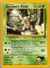 Pokemon TCG Giovannis Pinsir 24/132 Gym Challenge MP