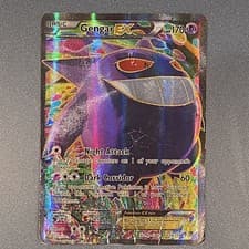 Gengar EX (114 Full Art) 114/119 XY - Phantom Forces Holo DAMAGED See Desciption