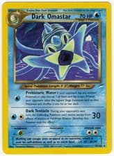 Dark Omastar 019/105 Neo Destiny WOTC Pokemon Card MP