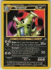 Pokemon TCG Tyranitar (31) Rare Neo Discovery 31/75