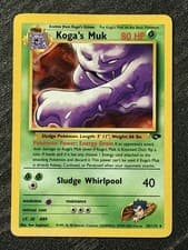 Koga's Muk 26/132 Gym Challenge Rare Pokemon TCG