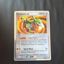 Rayquaza ex 102/107 EX Deoxys 2005 Holo Rare Pokemon Card TCG