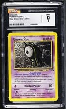 Unown A 33/75 - Pokémon Neo Discovery CGC 9 Mint