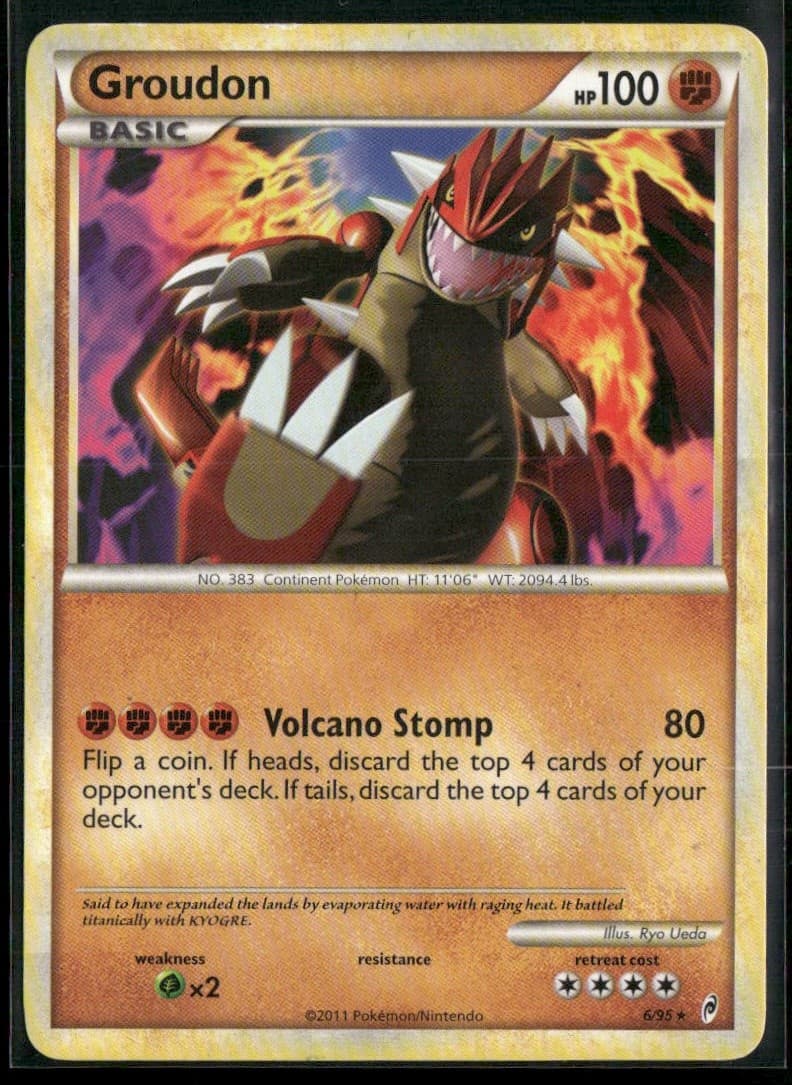 Call of Legends #6/95 Groudon