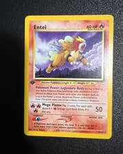 Nintendo Pokemon TCG Neo Revelation Entei 17/64
