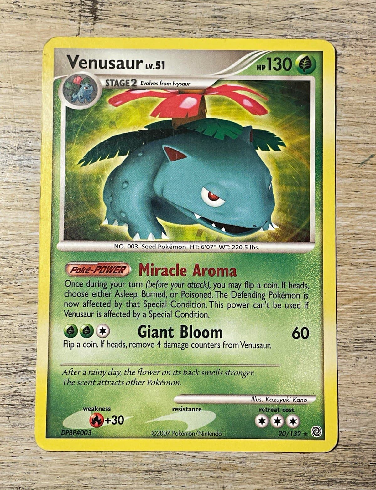 Pokemon TCG Secret Wonders Venusaur 20/132 Non-Holo Rare LP