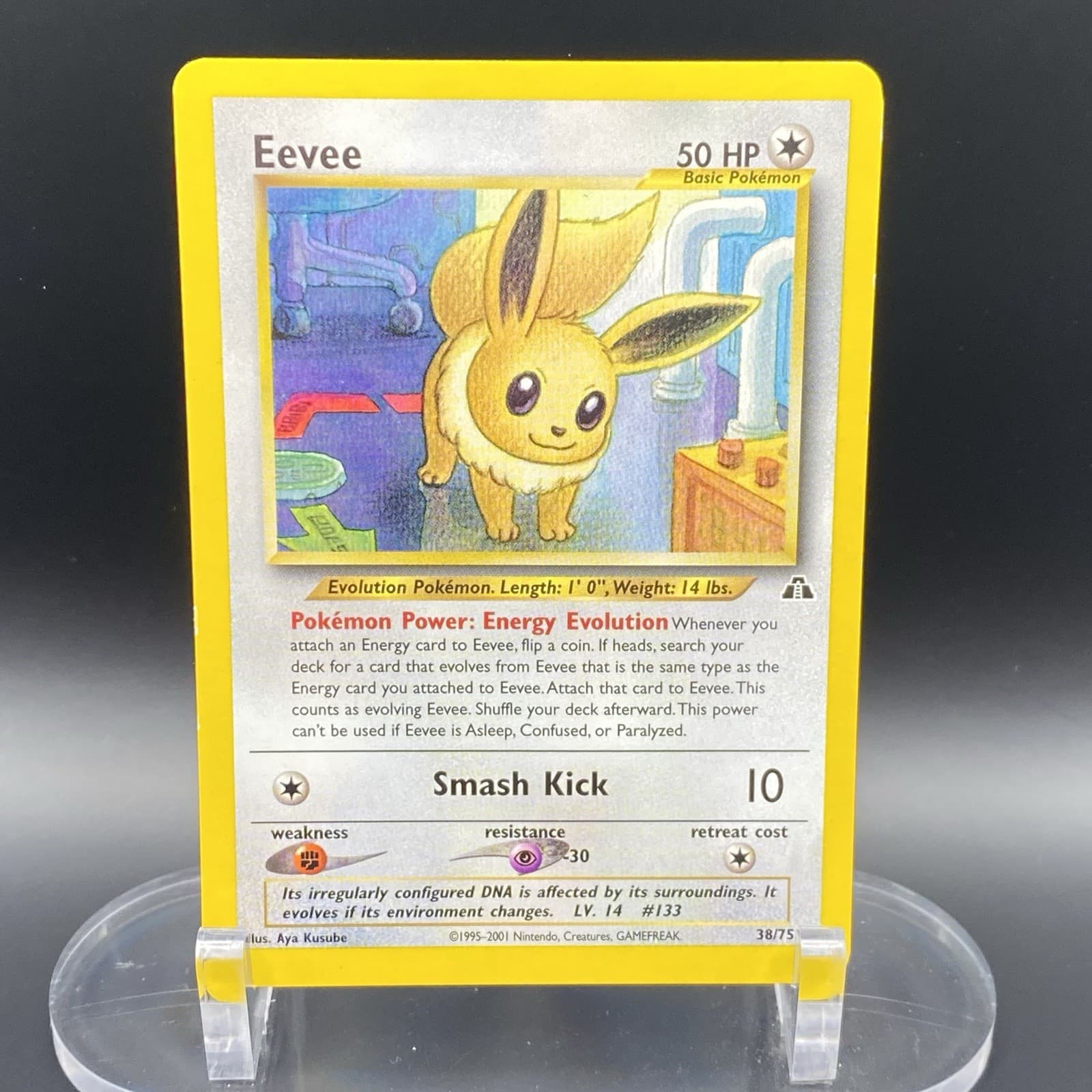 Eevee 38/75 Neo Discovery LP Uncommon WOTC Pokémon TCG Vintage Single