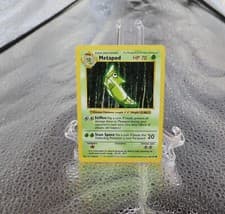 Pokémon TCG Metapod Card 54/102 Base Set Regular Shadowless Common LP+ WotC 1999