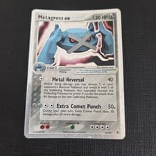 Pokemon Card - EX Hidden legends Metagross EX 95/101 Holo Rare