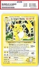 Lt. Surge's Raichu 011/132 Gym Challenge