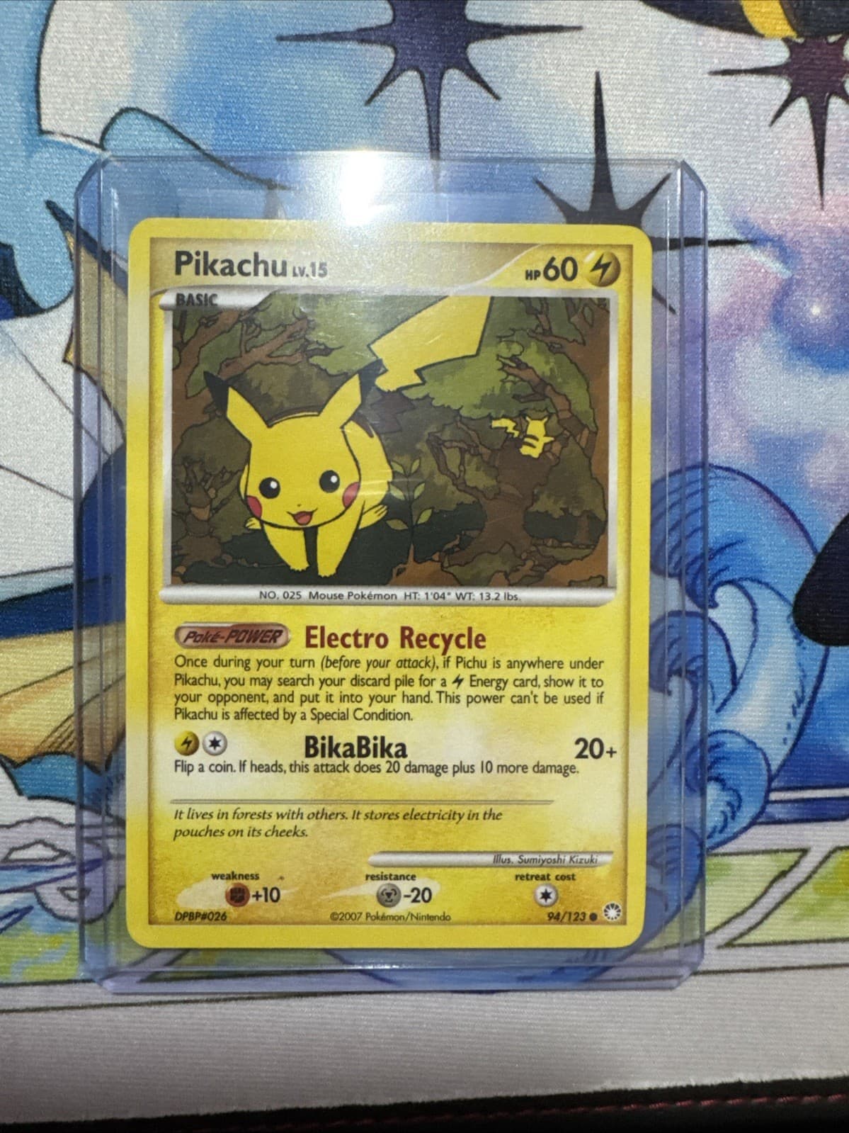 Pokémon Pikachu TCG Card Mysterious Treasures 94/123