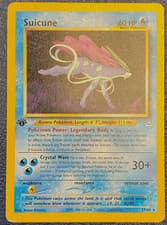 Suicune 27/64 Neo Revelation 1st edition (2000) Vintage WOTC Rare - LP/MP