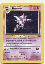 Pokemon HAUNTER 6/62 Holo Fossil UNLIMITED HOLO LP