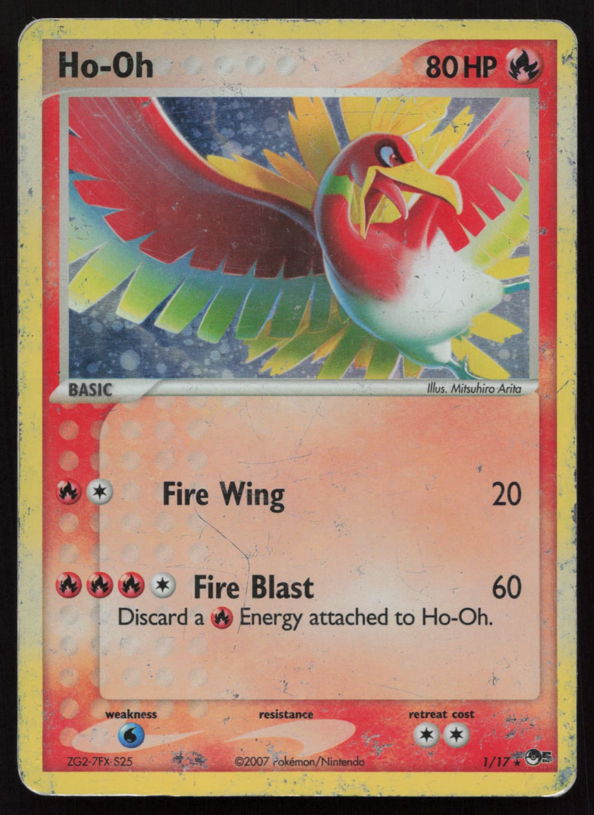 PL Ho-Oh 001/017 POP Series 5 Holo