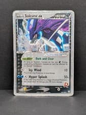 Rocket's Suicune ex 105/109 Team Rocket Returns Holo Rare Pokemon TCG dmg