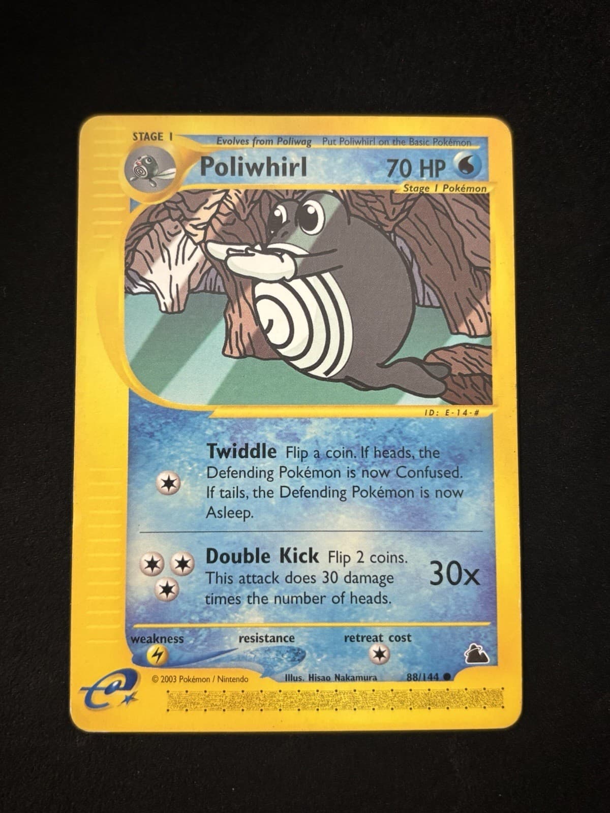 Poliwhirl 88/144 Skyridge Regular Pokémon TCG - MP