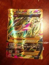 M Rayquaza EX (Shiny Full Art) 98/98 XY - Ancient Origins Holo