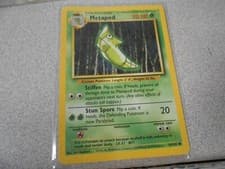 RARE Pokemon Metapod Shadowless 54/102 Base Set 1999 Card 