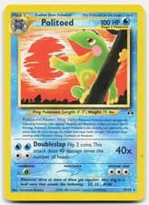 Politoed 27/75 Neo Discovery Unlimited Pokemon LP