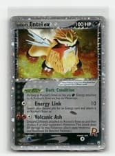 Rocket's Entei ex 97/109 EX Team Rocket Returns Holofoil Pokemon
