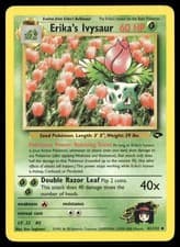 Erika's Ivysaur 41/132 Uncommon Gym Challenge Pokemon Unlimited Lightly Played