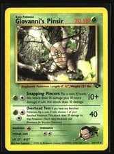 Giovanni's Pinsir Rare Gym Challenge 024/132 LP